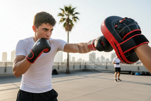 Unleash Your Inner Champion: The Ultimate 2-in-1 Boxing Pads & Mitts Set for All Ages
