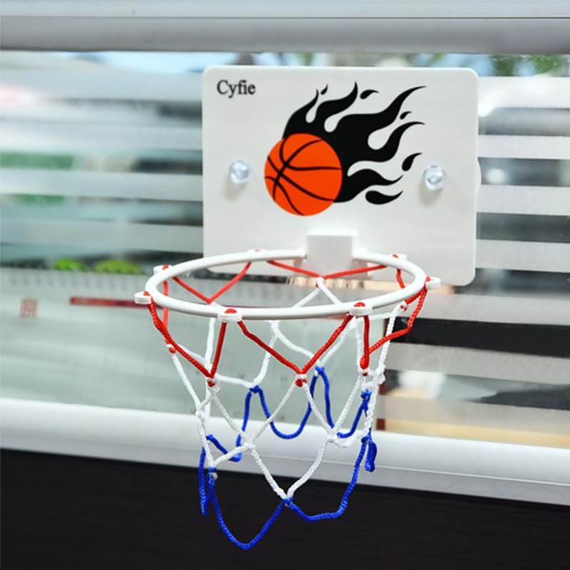 Suction Cup Basketball Hoop – Basketball Toy for Kids, Boys & Girls