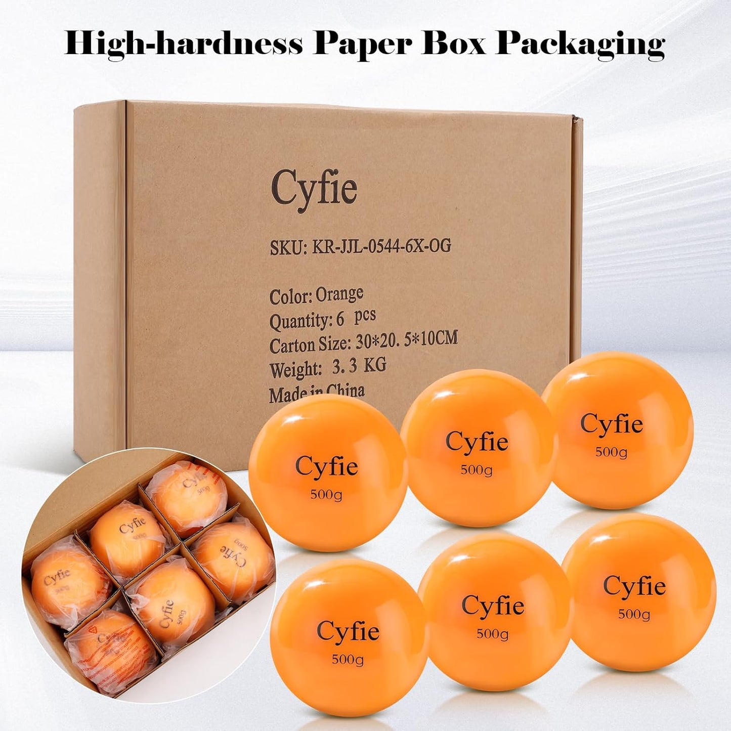 6-Pack Weighted Baseball & Softball Training Balls – Heavy Balls for Batting & Coaching