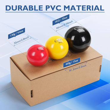 Weighted Baseballs & Softballs – 3-Pack for Batting, Pitching & Throwing