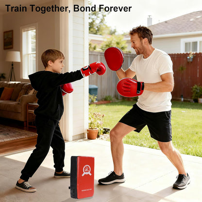 Kids Boxing Set – Gloves, Pads, Mitts & Kicking Shield for Martial Arts
