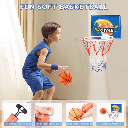 Mini Basketball Hoop – Suction Cup Bath Toy for Kids & Toddlers