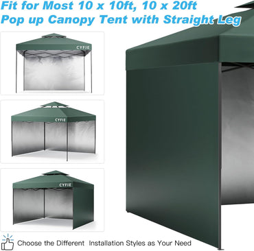 10x10 FT Canopy Tent Sidewall – 1PCS, Tent Not Included