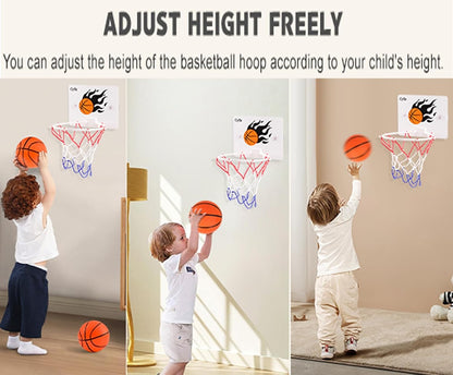Suction Cup Basketball Hoop – Basketball Toy for Kids, Boys & Girls
