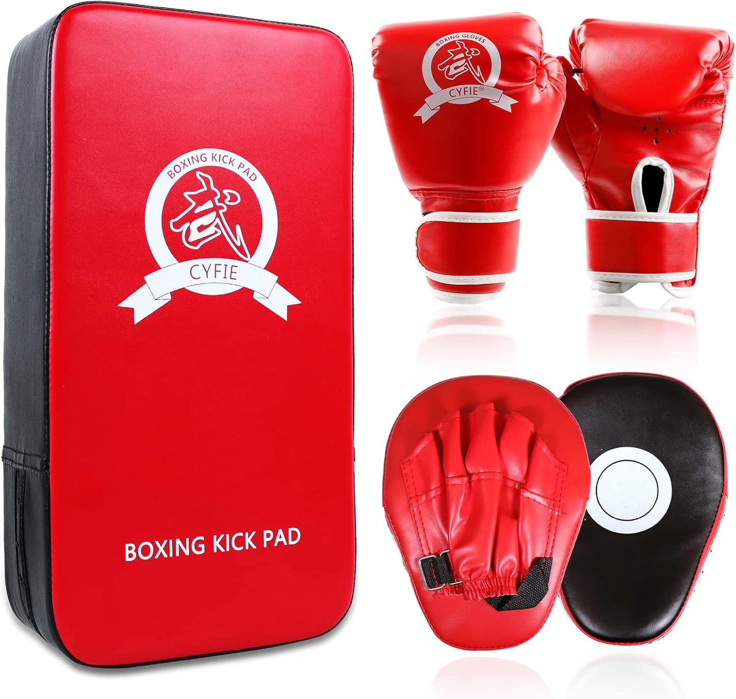 Kids Boxing Set – Gloves, Pads, Mitts & Kicking Shield for Martial Arts