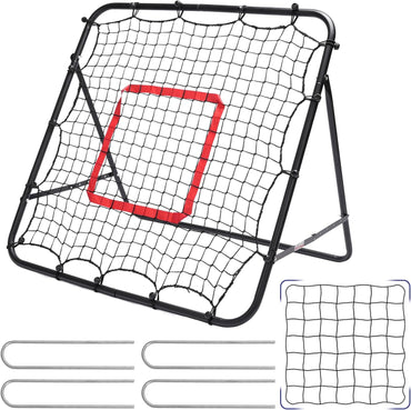 3.3x3.3FT Foldable Rebounder Net – Multi-Sport Trainer