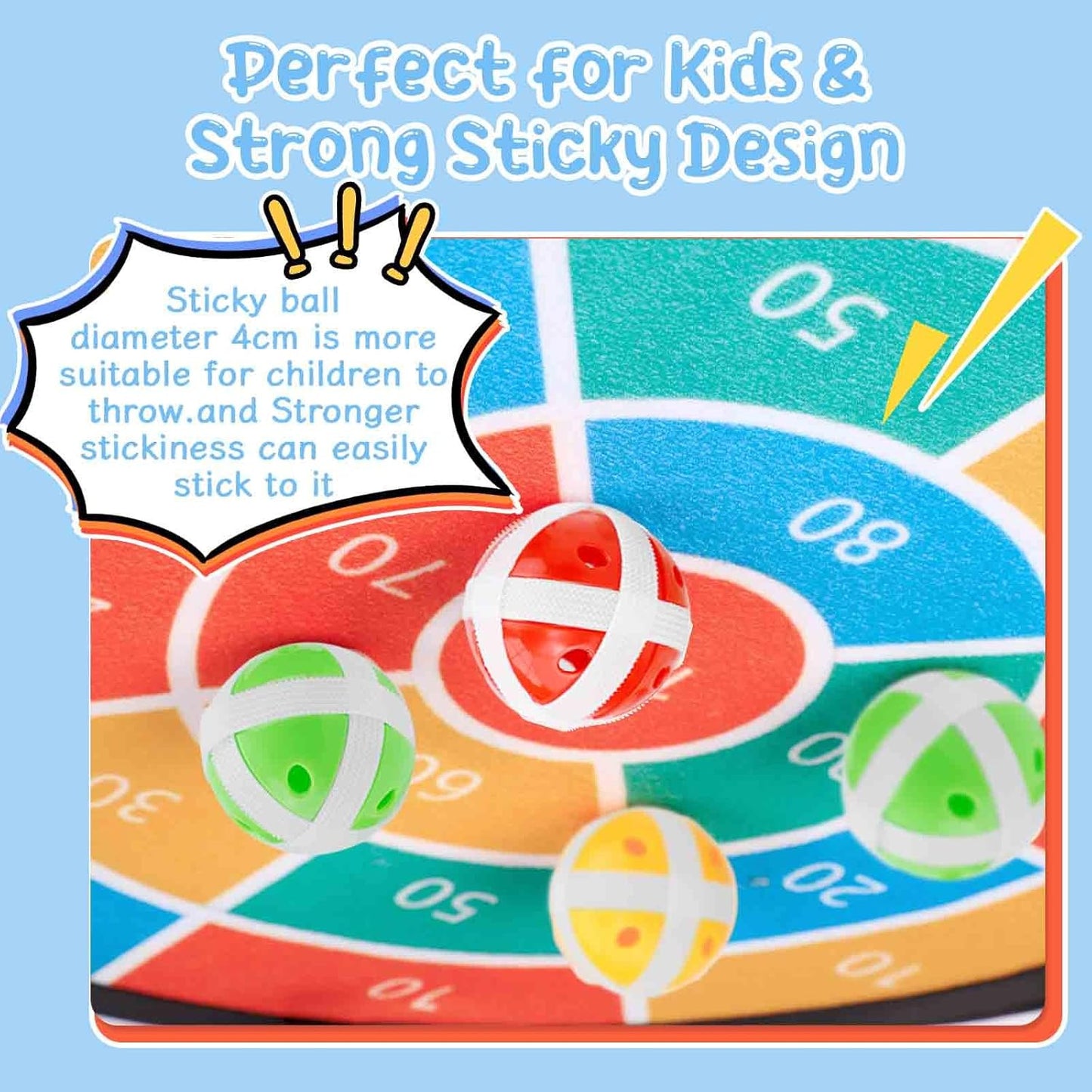 2-in-1 Kids Basketball Hoop with Dart Board – Indoor Sports Toy Set for Boys & Girls