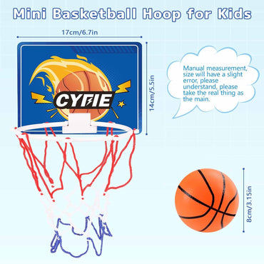 Mini Basketball Hoop – Suction Cup Bath Toy for Kids & Toddlers