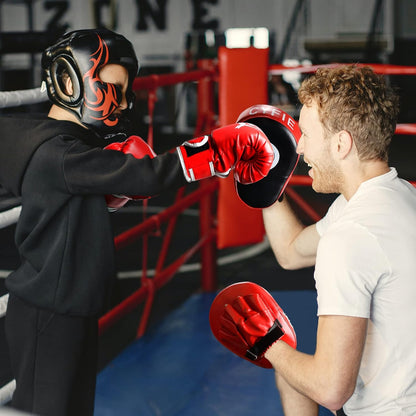 Kids Boxing Set – Gloves, Pads, Mitts & Kicking Shield for Martial Arts