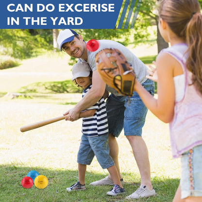 Weighted Baseballs & Softballs – 6-Pack for Batting, Pitching & Throwing