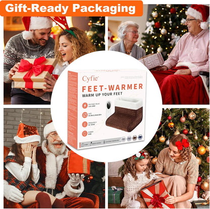 2026 Upgraded Electric Foot Warmer – Larger Heating Area & 2X Faster Heat-Up