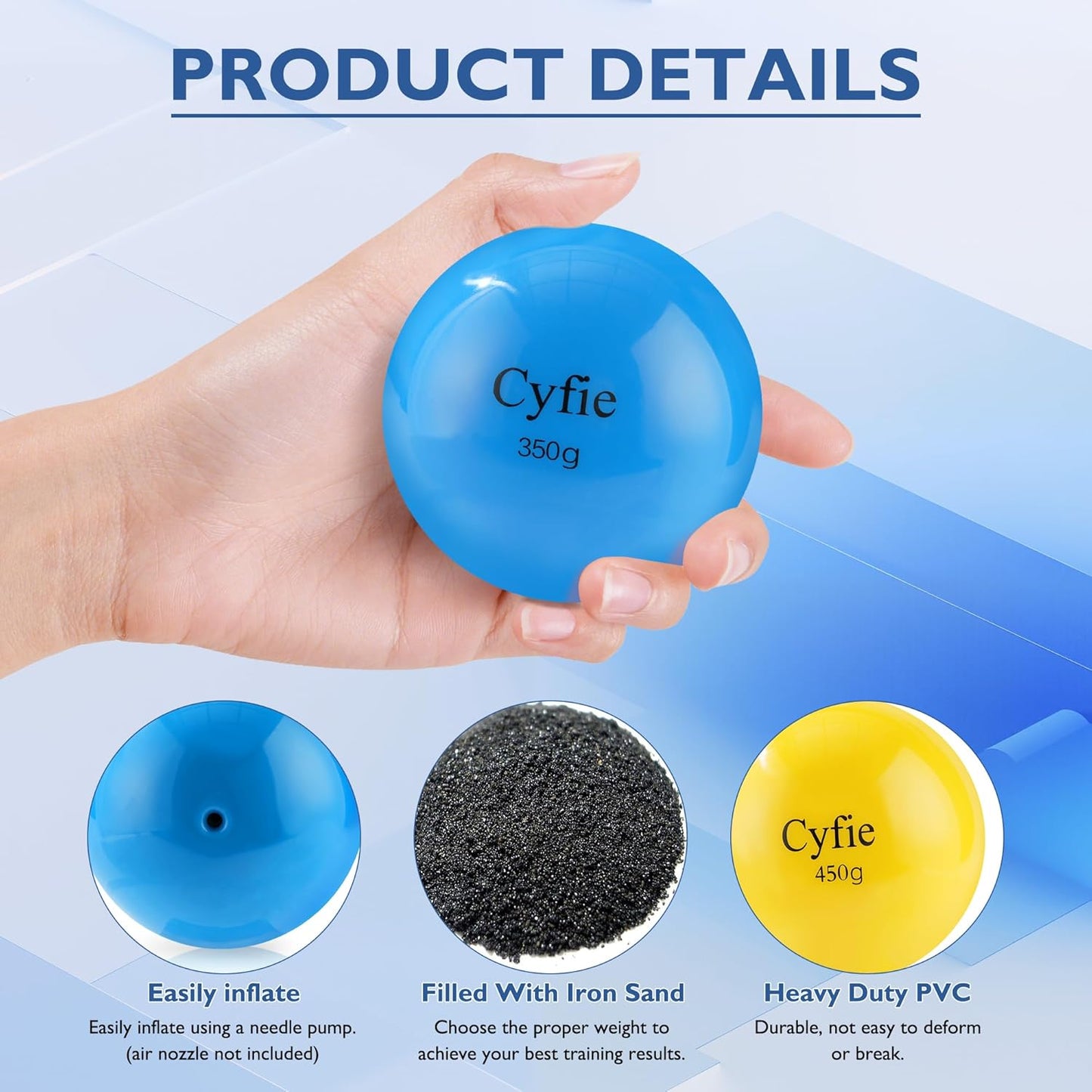 Weighted Baseballs & Softballs – 6-Pack for Batting, Pitching & Throwing