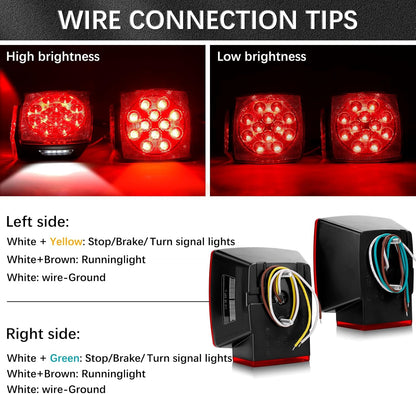LED Trailer Light Kit – IP68 Waterproof, DOT Compliant