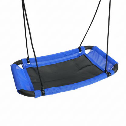 38" Rectangle Tree Swing – Indoor/Outdoor Swing for Kids, Adjustable Ropes