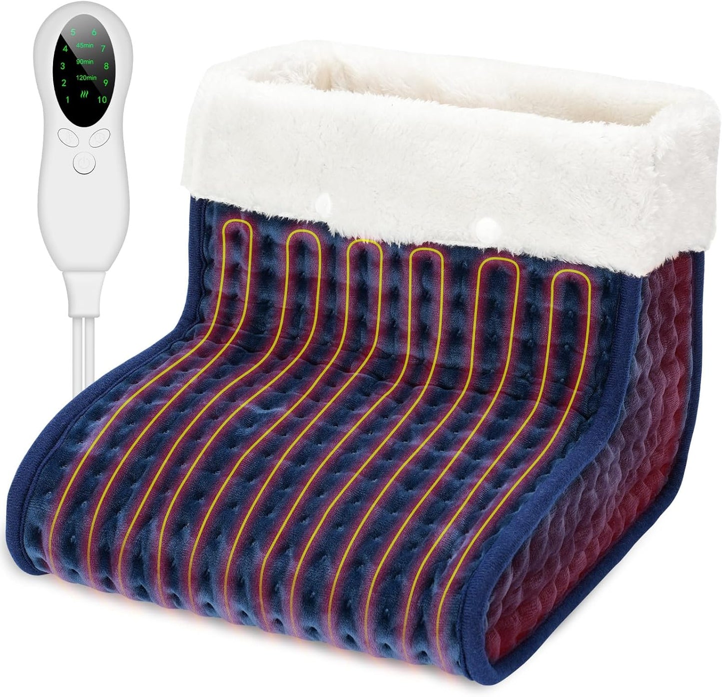 2026 Upgraded Electric Foot Warmer – Larger Heating Area & 2X Faster Heat-Up