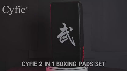 Taekwondo Kickboxing Pads & Mitts Set – Training Target for MMA, Karate & Thai Pads